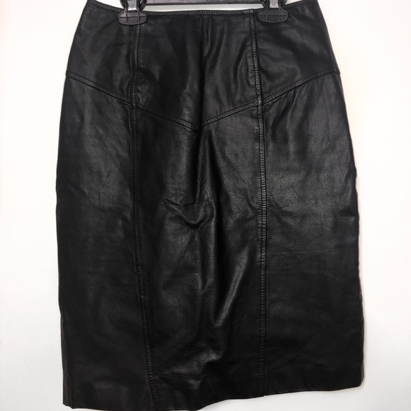 Pelle Cuir Dresses & Skirts - Leather Skirt